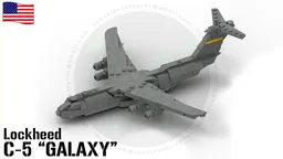 Lockheed | C-5 GALAXY | Cargo - 1:300 Scale