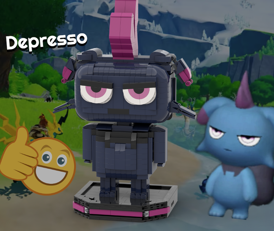 Lego Depresso from Palworld