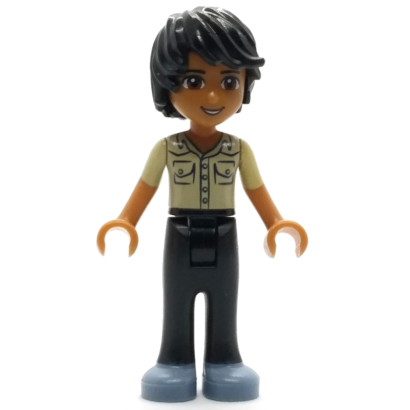 Lego Matthew - Tan Shirt, Black Trousers