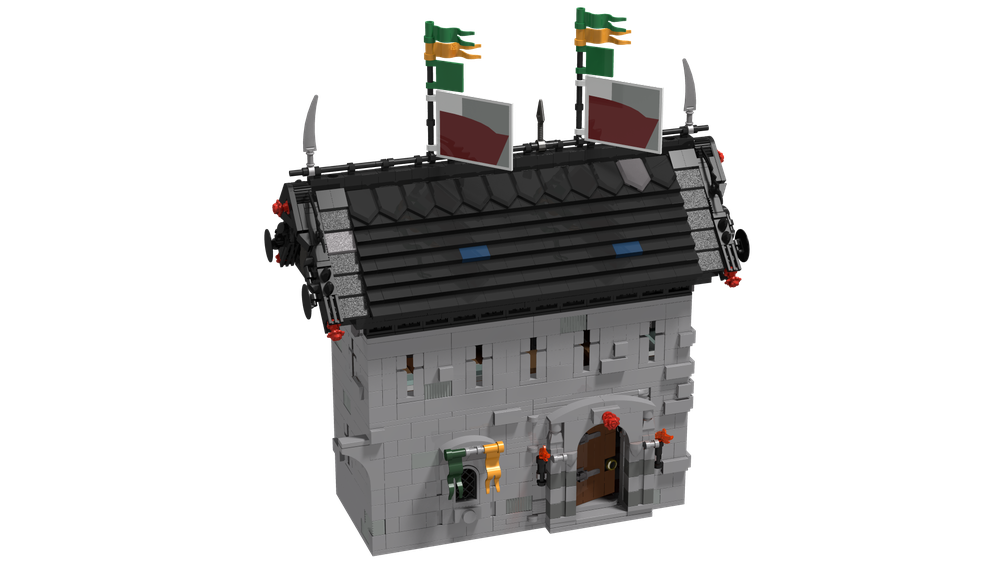 Lego Big Diorama_ Part 6 The Barracks