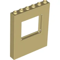 Panel 1 x 6 x 6 with Window / Tan