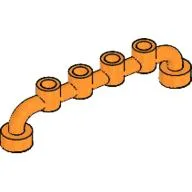 Bar 1 x 6 [Closed Studs] / Orange