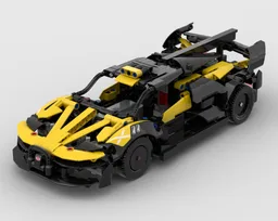 Bugatti Bolide motorised with Buwizz