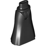 Lego Minidoll Hips and Full Length Skirt [Thin Hinge] [Plain] / Black