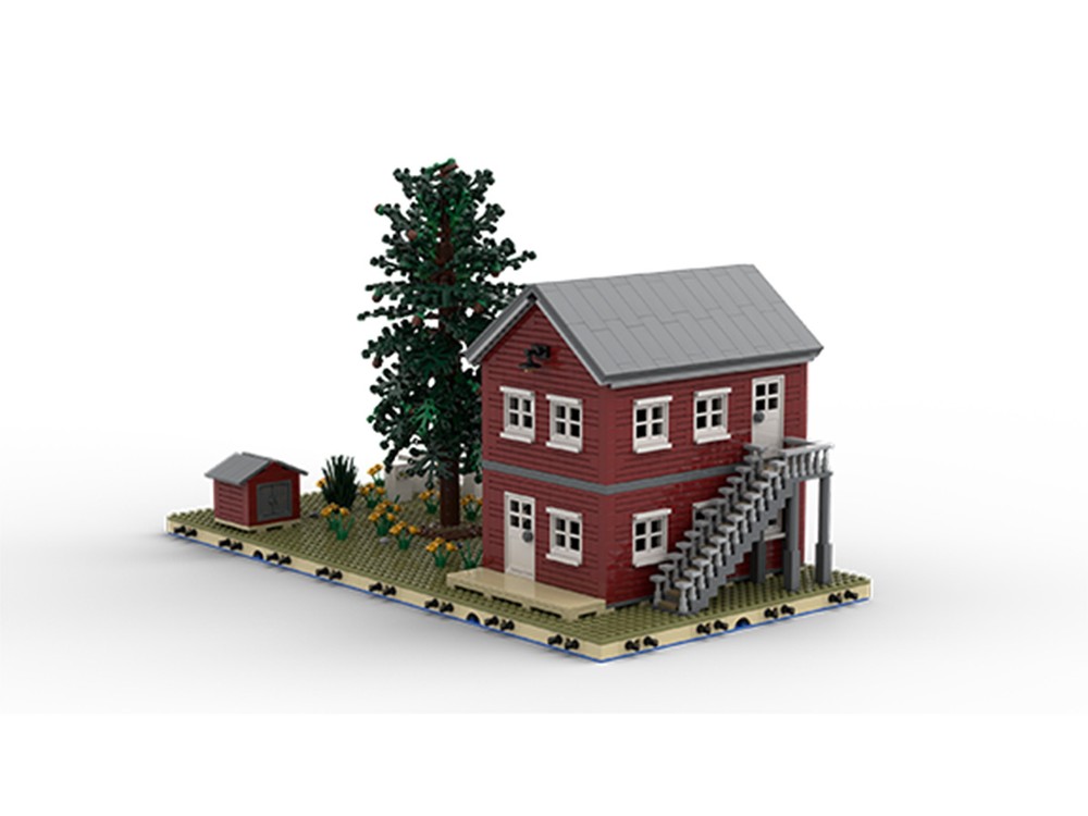 Lego Sawmill Series: Company Office 6