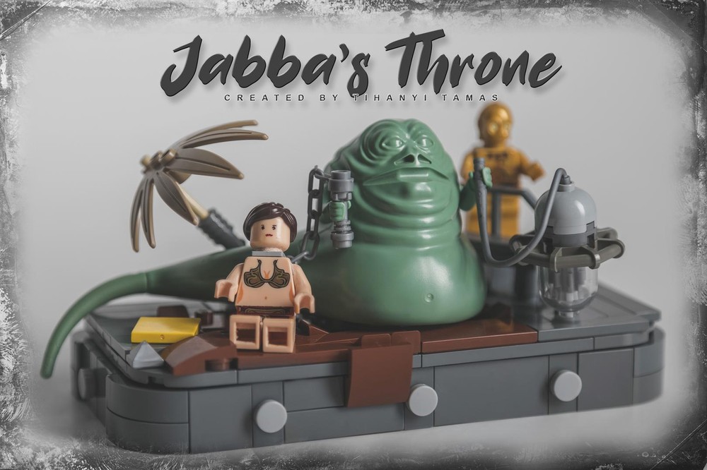 Lego Jabba's Throne