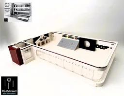 Film Movie expansion floor for Motor Museum MOC-256799