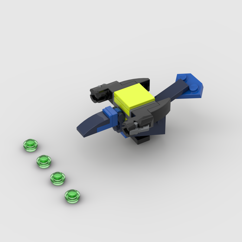 Lego Rex's Velociraptor