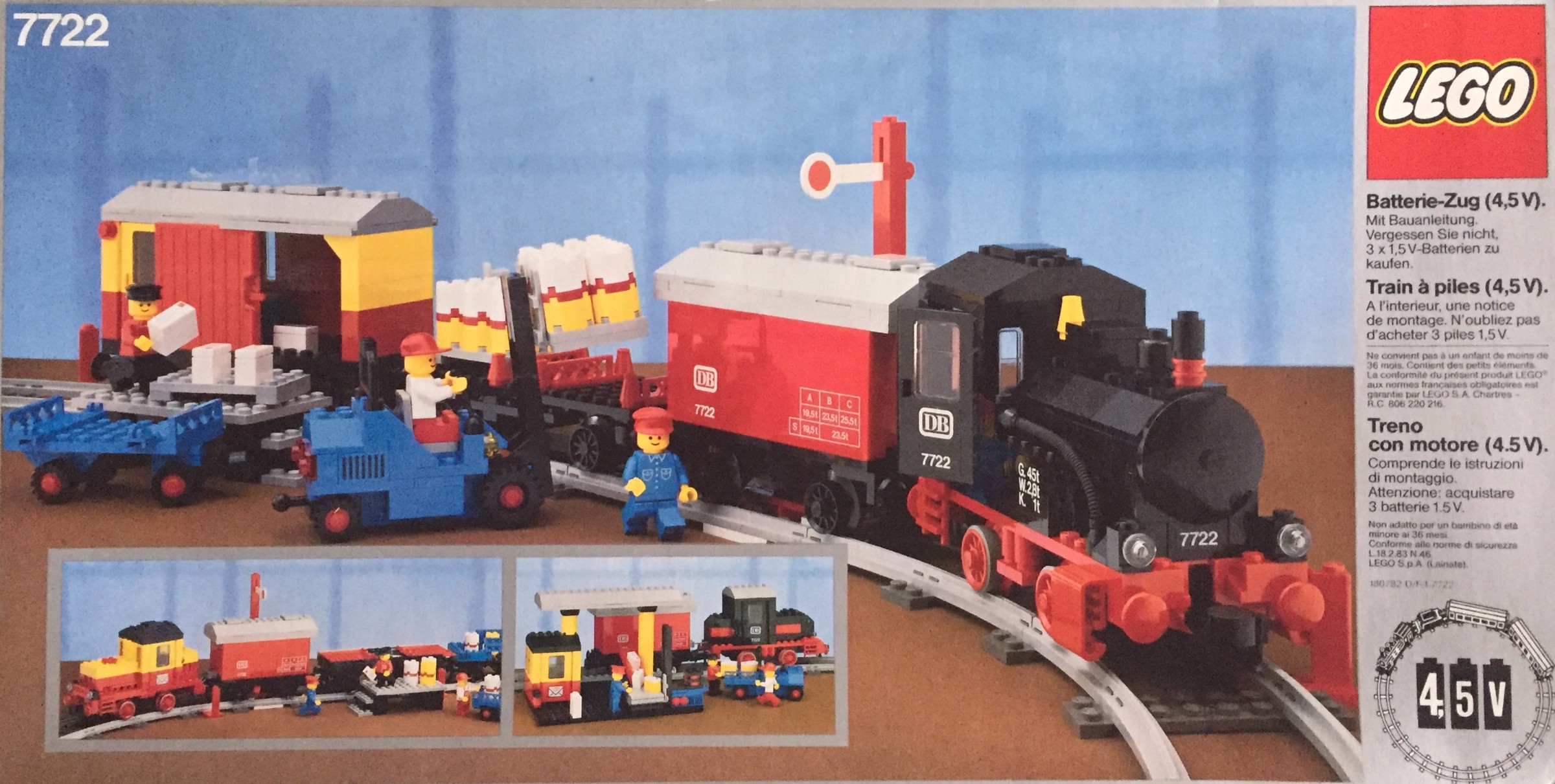 Lego Steam Cargo Train