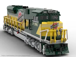 Union Pacific UP 1995 Chicago Northwestern Heritage SD70ACE