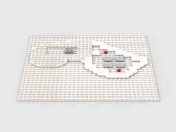 10245 Santa's Workshop base plate attachment
