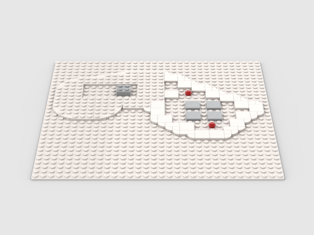 Lego 10245 Santa's Workshop base plate attachment