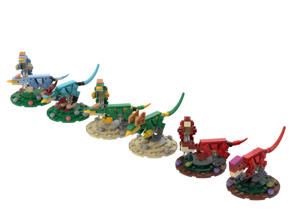 Lego Mini Raptors