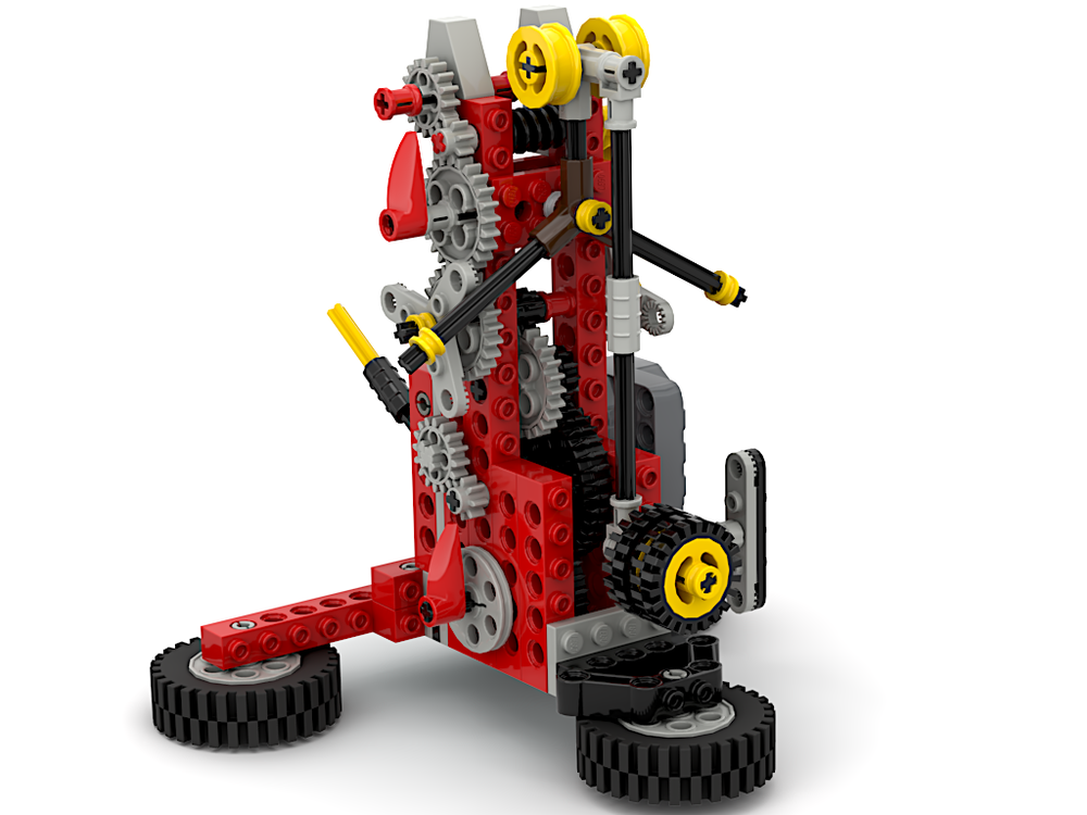 Lego Pullback motor Clockwork