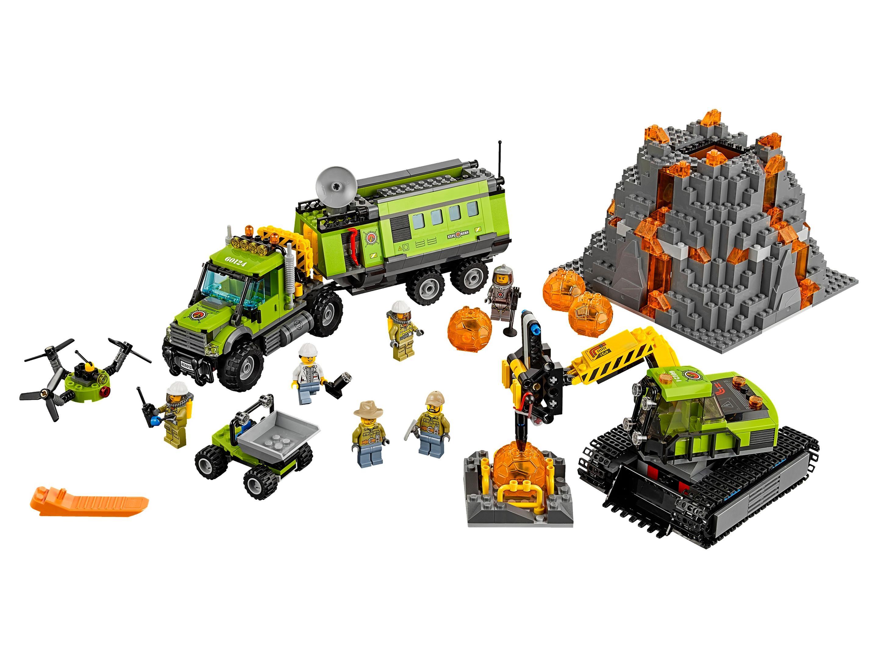 Lego Volcano Exploration Base
