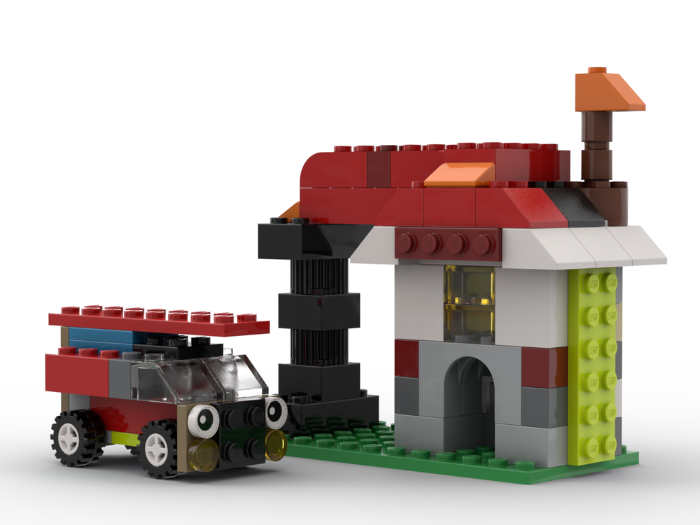 Lego 10713 Fire truck and station