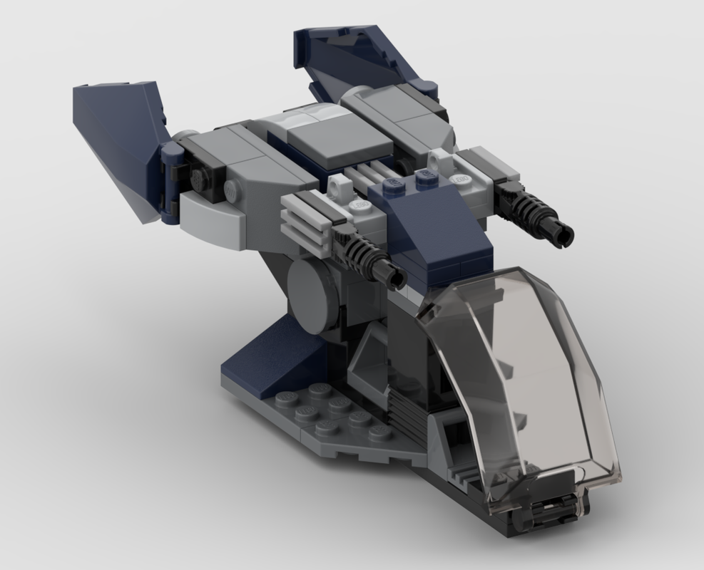 Lego Imperial Patrol Gunship (Imperial Dropship Variant)