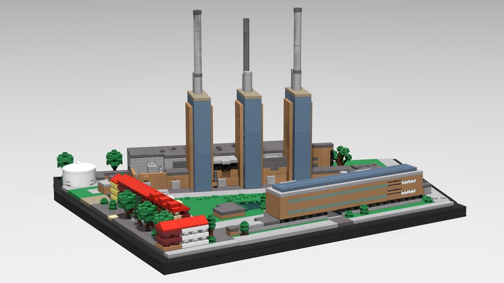 Lego Heizkraftwerk Linden, Hannover, Germany
