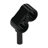 Lego Technic Pin Connector Double with Bar [2 Holes] / Black
