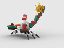 Christmas Scorpion Monster