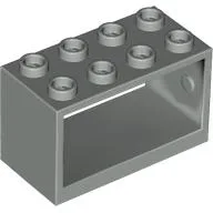 String Reel 2 x 4 x 2 Holder With Open Studs / Light Gray