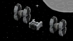 Micro TIE Fighters and TIE Advanced
