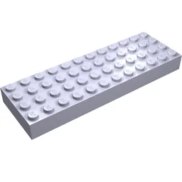Brick 4 x 12 / Light Violet