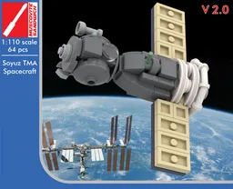Soyuz TMA spacecraft [Saturn V scale]