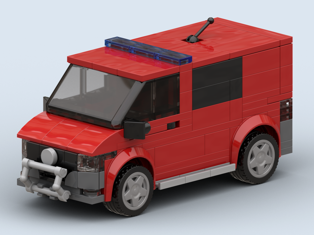 Lego Dutch Fire Chief Van