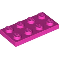 Plate 2 x 4 / Dark Pink