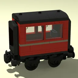 Mini HP Magical World Express Passenger Car / Carriage