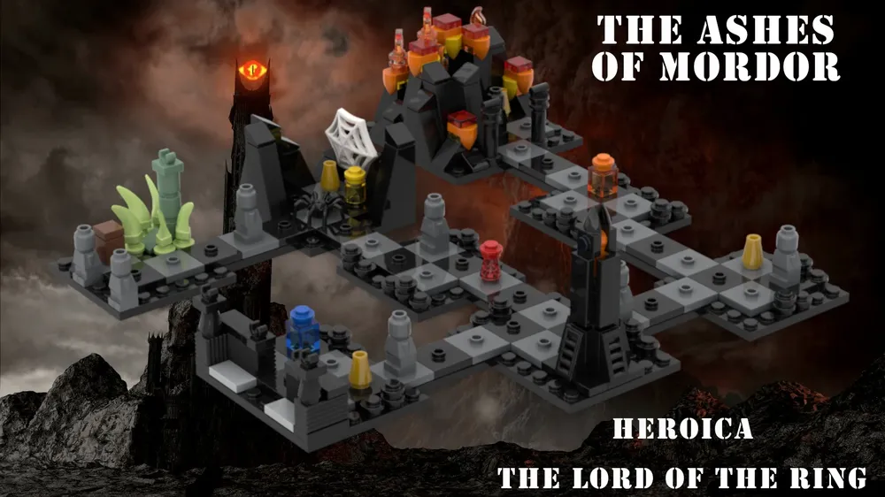 Lego Heroica - The ashes of Mordor