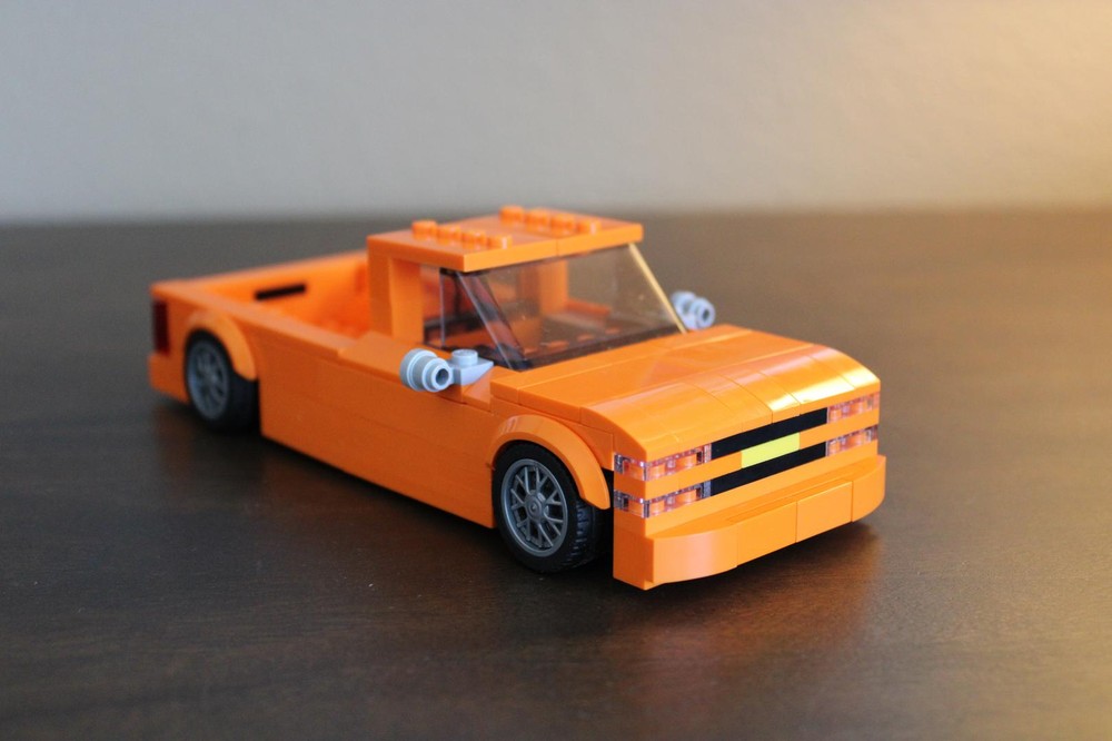 Lego Lowered 2006 Chevrolet Silverado 8 wide