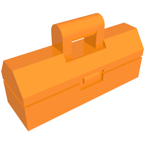 Lego Toolbox / Orange