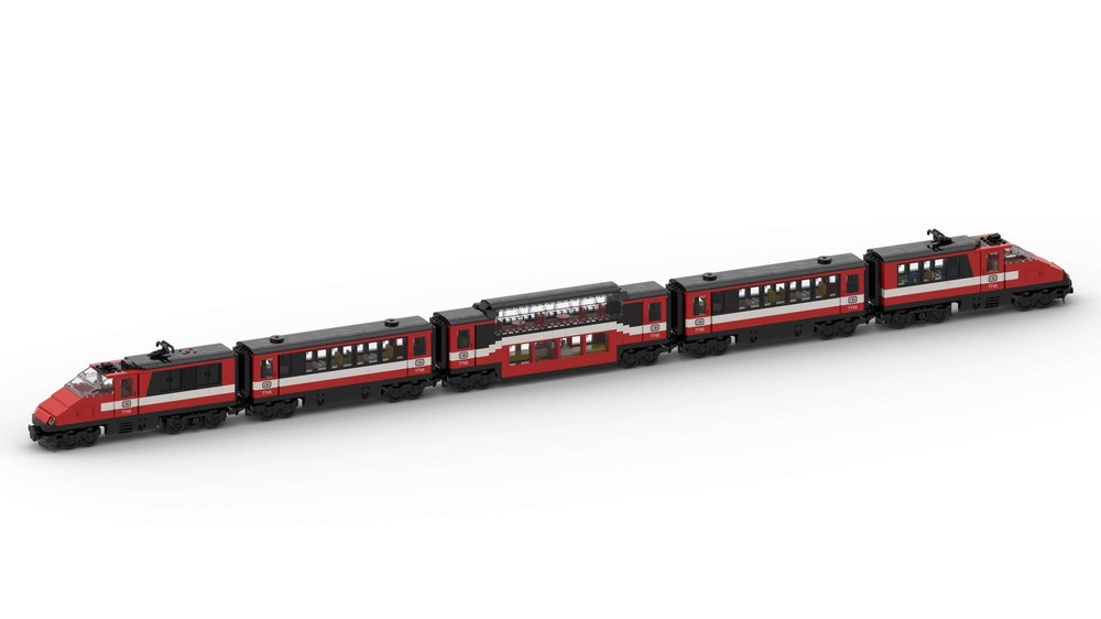 Lego ReCreation of an old 12V Trainset from the 80´s