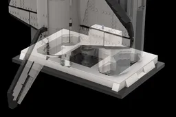 Launch Table (for Energia) (1:70 scale)