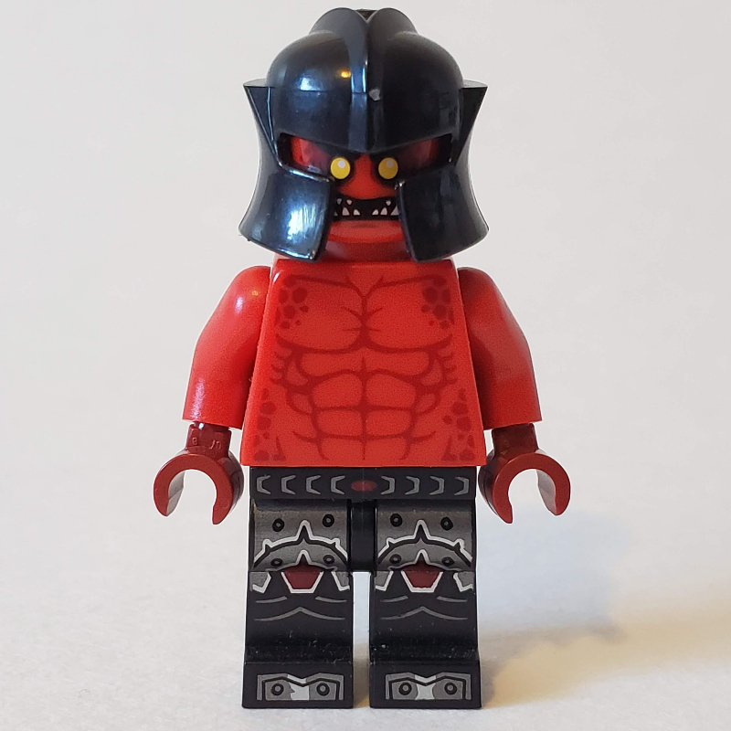 Lego Monster with Black Helmet