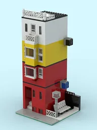 Colored house from Balat