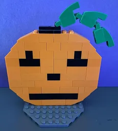 Pumpkin jack-o-lantern