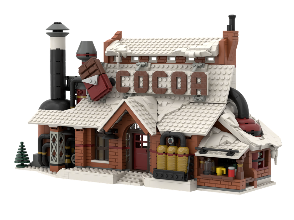 Lego Winter Village-Chocolate factory