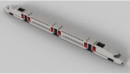 Double-deck High Speed Train