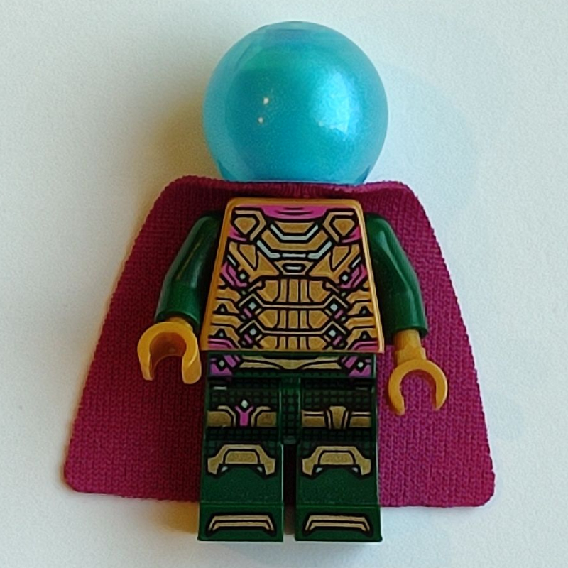 Lego Mysterio, Pearl Gold and Dark Green Outfit