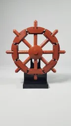 Upscaled 4790 "Ship´s Wheel" for 40504 Red Beard minifigure tribute