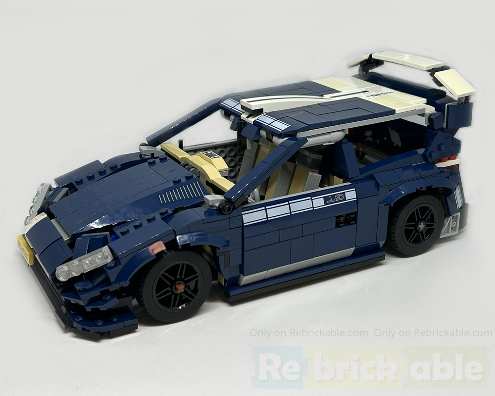 Lego 2020 Ford Fiesta M-Sport WRC alternate of 10265 mustang Inspired