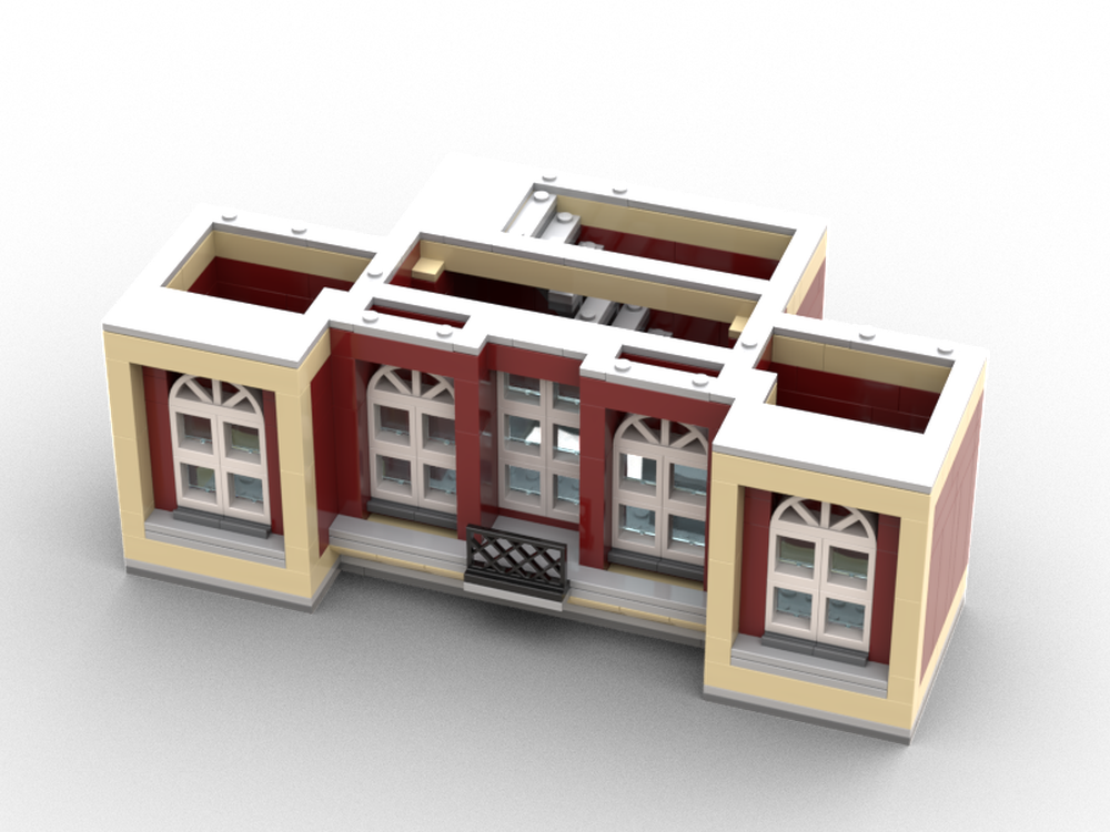 Lego Modular Town Hall - Extra Floor