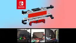 Nintendo Switch kickstand and car mount