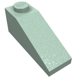 Brick Sloped 33° 3 x 1 / Sand Green