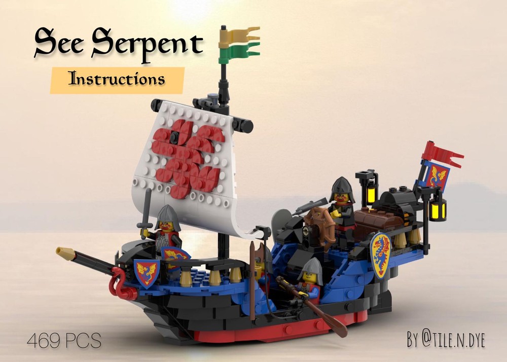 Lego 6057 - SEE SERPENT SHIP