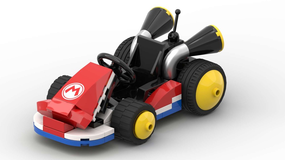 Lego Mariokart Mario's kart