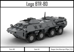 Lego BTR-80 (1:45 scale)